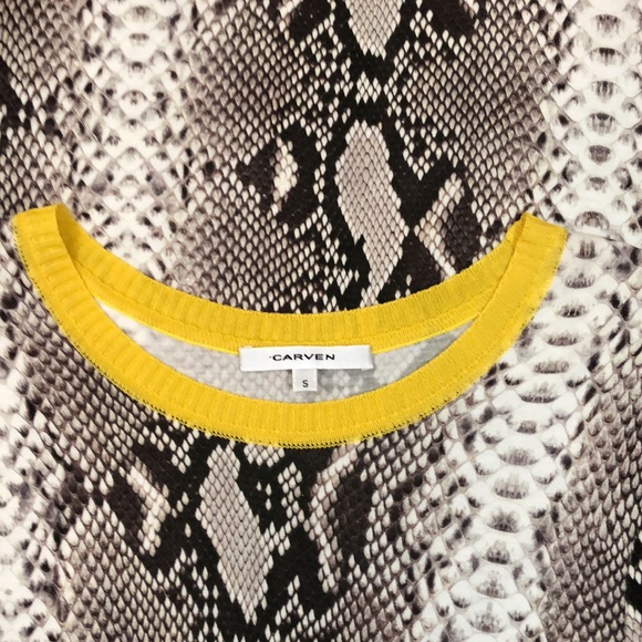 Carven amazing python snake print dress - Picture 5 of 5